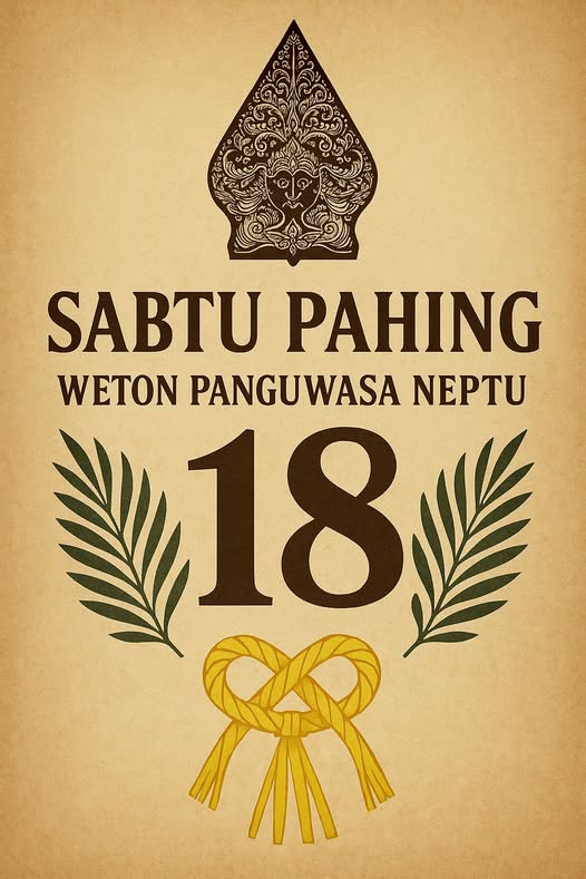 Rahasia Weton Sabtu Pahing Ilmu Jawa  Lelaku - Image 1