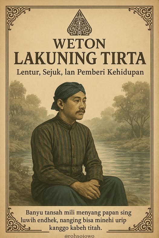 Rahasia Lakuning Tirta Ajian  Lelaku Jawa - Image 1